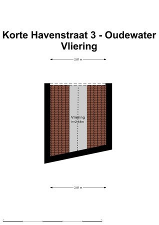 Floorplan - Korte Havenstraat 3, 3421 AG Oudewater